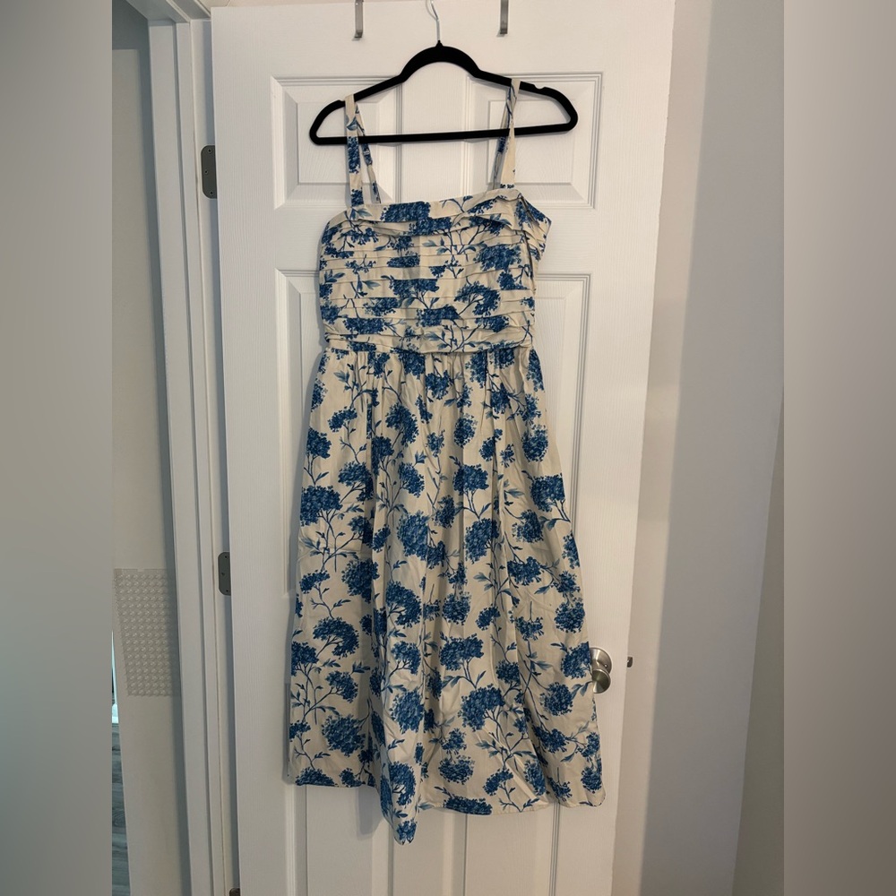 Abercrombie & Fitch Blue Floral Dress